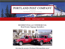 Tablet Screenshot of portlandpost.net